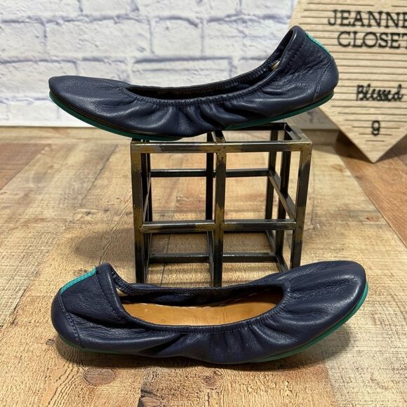 Tieks by Gavrieli California Navy Ballet Flats Foldable size 9 - Picture 3 of 13